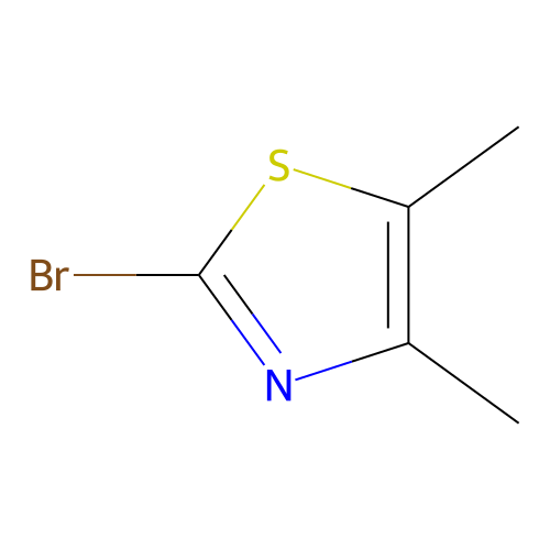 2-Bromo-4,5-dimethylthiazole structure