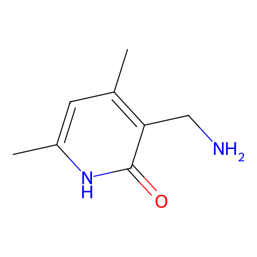3-(Aminomethyl)-4,6-dimethyl-1,2-dihydropyridin-2-one structure