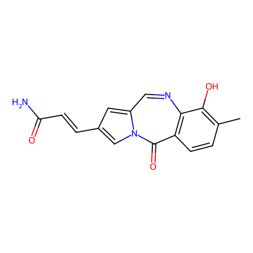 1,11a-Didehydroanhydroanthramycin structure