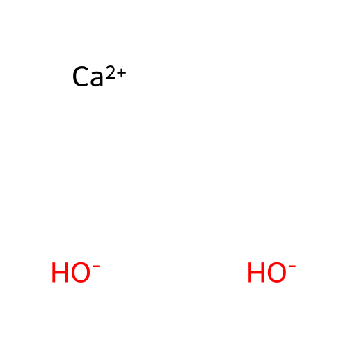 氢氧化钙 structure
