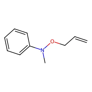 N-methyl-N-prop-2-enoxyaniline structure