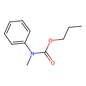 Propyl methyl(phenyl)carbamate structure
