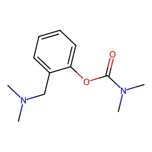 2-[(Dimethylamino)methyl]phenyl dimethylcarbamate structure