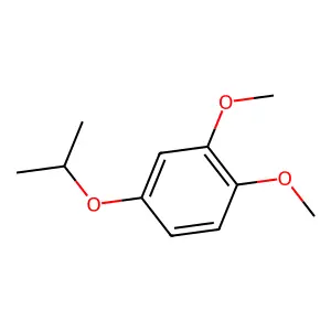 Benzene, 1,2-dimethoxy-4-(1-methylethoxy)- structure