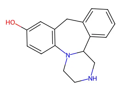 8-Hydroxydesmethylmianserin structure