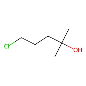 5-Chloro-2-methylpentan-2-ol structure
