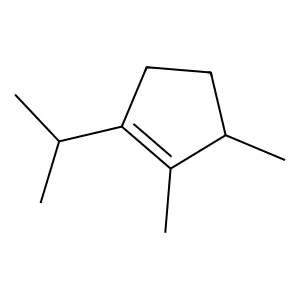 Cyclopentene, 1-isopropyl-2,3-dimethyl- structure