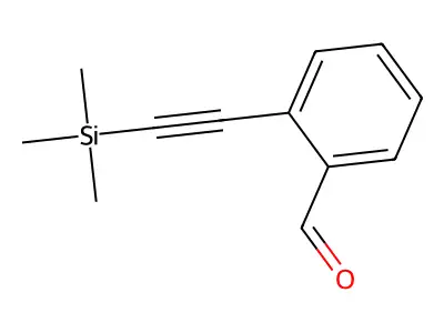 2-[(Trimethylsilyl)ethynyl]benzaldehyde structure