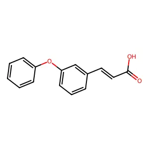 3-(3-Phenoxyphenyl)prop-2-enoic acid structure