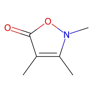 5(2H)-Isoxazolone, 2,3,4-trimethyl- structure