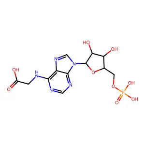 N(6)-carboxymethyl-5'-AMP structure