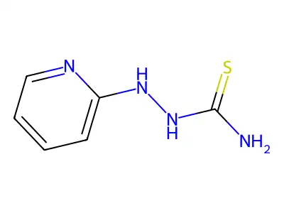 Hydrazinecarbothioamide, 2-(2-pyridinyl)- structure
