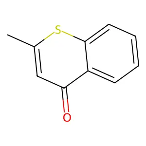2-Methyl-4H-1-benzothiopyran-4-one structure