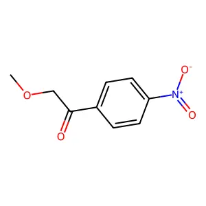 2-Methoxy-1-(4-nitrophenyl)ethan-1-one structure