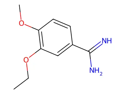 3-Ethoxy-4-methoxybenzimidamide structure