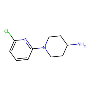1-(6-Chloro-2-pyridinyl)-4-piperidinamine structure