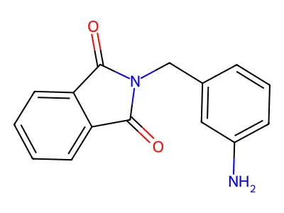 3-N-Phthaloylglyaminomethyl aniline structure