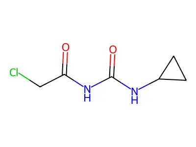 3-(2-Chloroacetyl)-1-cyclopropylurea structure