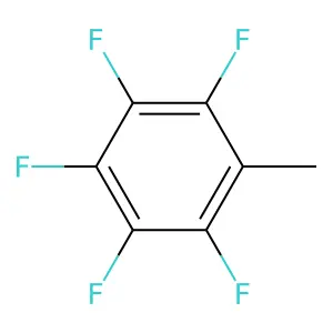 五氟甲苯 structure