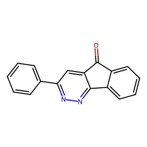 3-Phenyl-5H-indeno[1,2-c]pyridazin-5-one structure