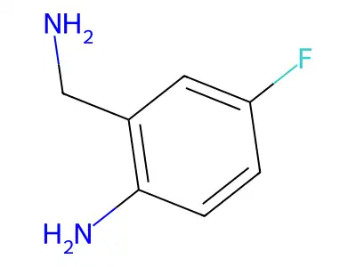2-(Aminomethyl)-4-chloroaniline structure
