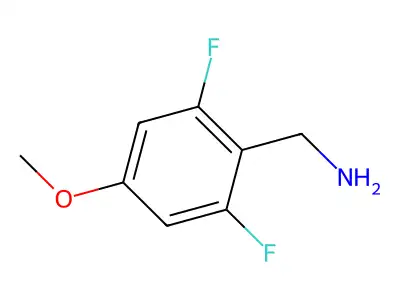 2,6-Difluoro-4-methoxybenzylamine structure