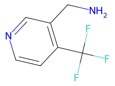 [4-(Trifluoromethyl)pyridine-3-yl]methylamine structure