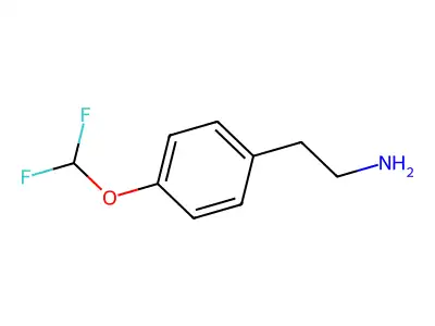 2-(4-(Difluoromethoxy)phenyl)ethan-1-amine structure