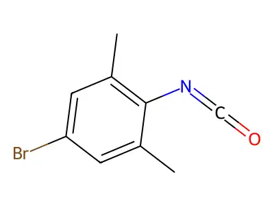 4-Bromo-2,6-dimethylphenyl isocyanate structure