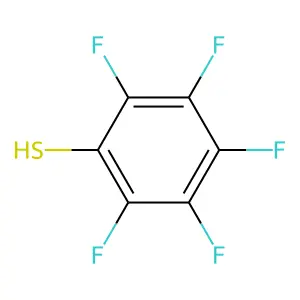 五氟苯硫酚 structure