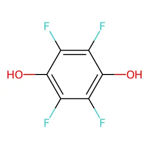 2,3,5,6-Tetrafluorohydroquinone structure