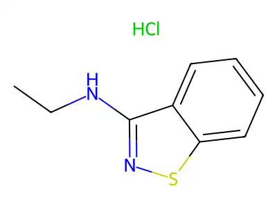 Etisazole hydrochloride structure