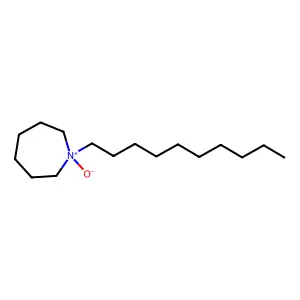 1-Decyl-1-oxo-1lambda~5~-azepane structure
