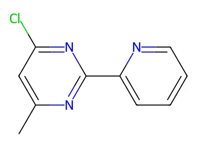 4-Chloro-6-methyl-2-(pyridin-2-yl)pyrimidine structure
