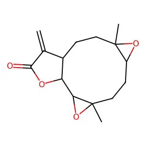 Epoxyparthenolide structure