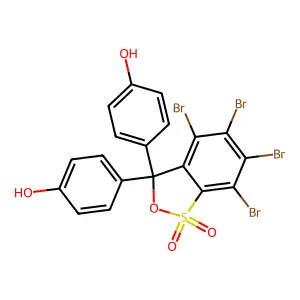 Tetrabromosulfonephthalein structure