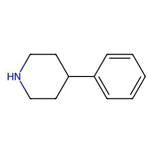 4-苯基哌啶 structure