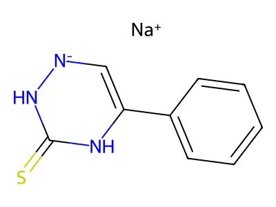 5-Phenyl-1,2,4-triazine-3(2H)-thione structure