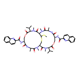 2QN-Echinomycin structure