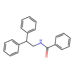 N-(2,2-Diphenylethyl)benzamide structure