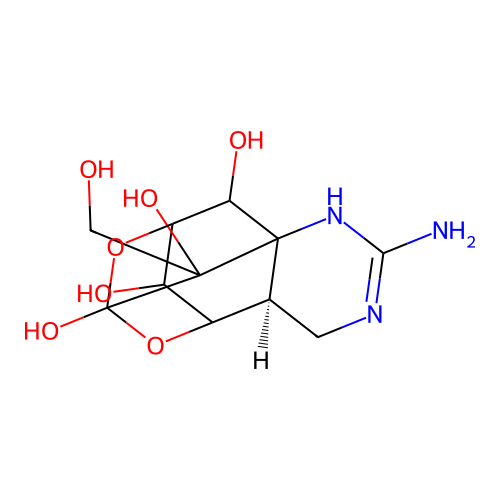 Tetrodotoxin, 4-deoxy- structure