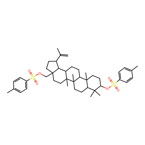 Betulin ditosylate structure