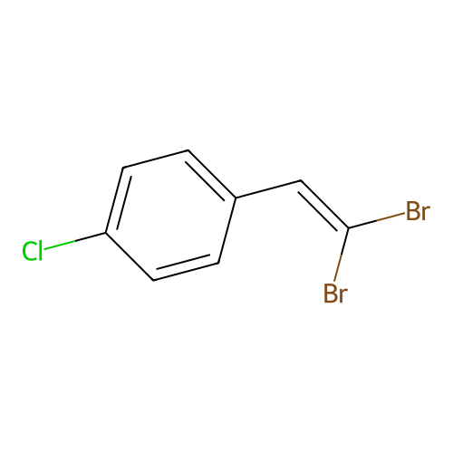 1-Chloro-4-(2,2-dibromoethenyl)benzene structure