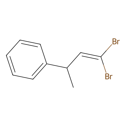 1-Butene, 1,1-dibromo-3-phenyl- structure