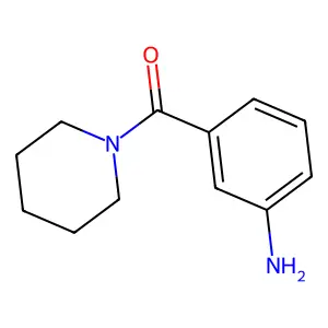 (3-Aminophenyl)(piperidin-1-yl)methanone structure
