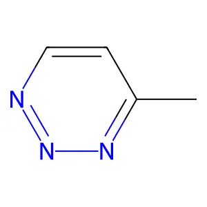 4-Methyl-1,2,3-triazine structure