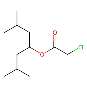 2,6-Dimethylheptan-4-yl 2-chloroacetate structure