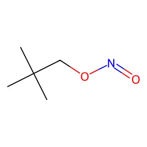 Nitrous acid, 2,2-dimethylpropyl ester structure
