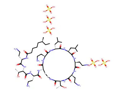Colistin A structure