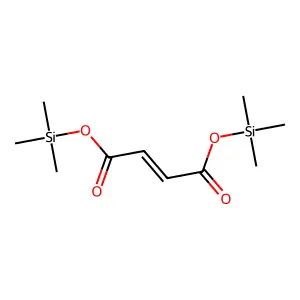Bis(trimethylsilyl) but-2-enedioate structure